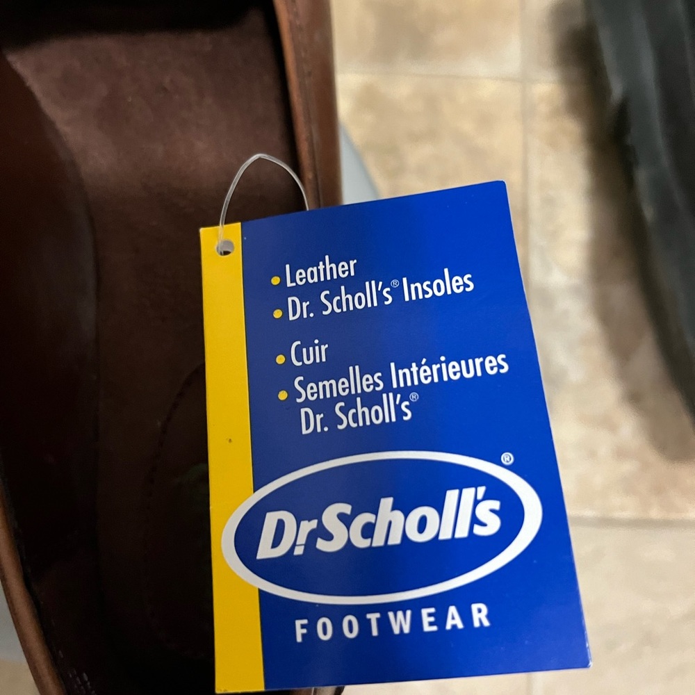 NWT Leather Loafers Dr. Scholl's gel insole - Picture 2 of 5